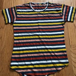 Madewell Striped Short Sleeve Tee